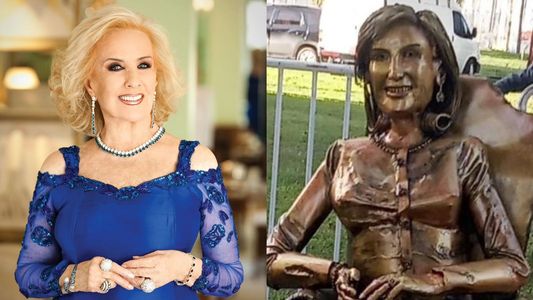 Mirtha Legrand habló de la estatua que le hicieron en su ciudad natal: Una pena que...