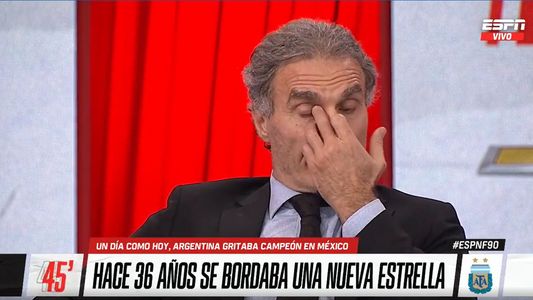 Oscar Ruggeri se emocionó al recordar al Tata Brown a 36 años de salir campeón en México 86