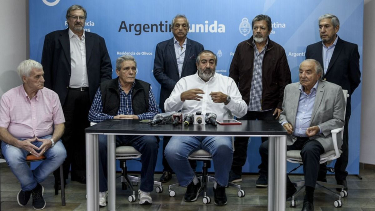 La mesa chica de la CGT se reunió con funcionarios del Gobierno nacional.