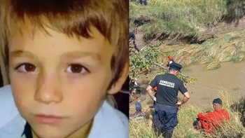 Buscan intensamente a un nene de 8 años que cayó a un arroyo mientras arreaba vacas