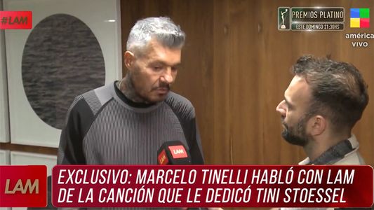 Marcelo Tinelli puso paños fríos a las críticas de Tini Stoessel: No me puede...