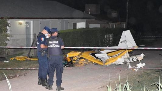 Cayó una avioneta en Córdoba y tres personas resultaron heridas