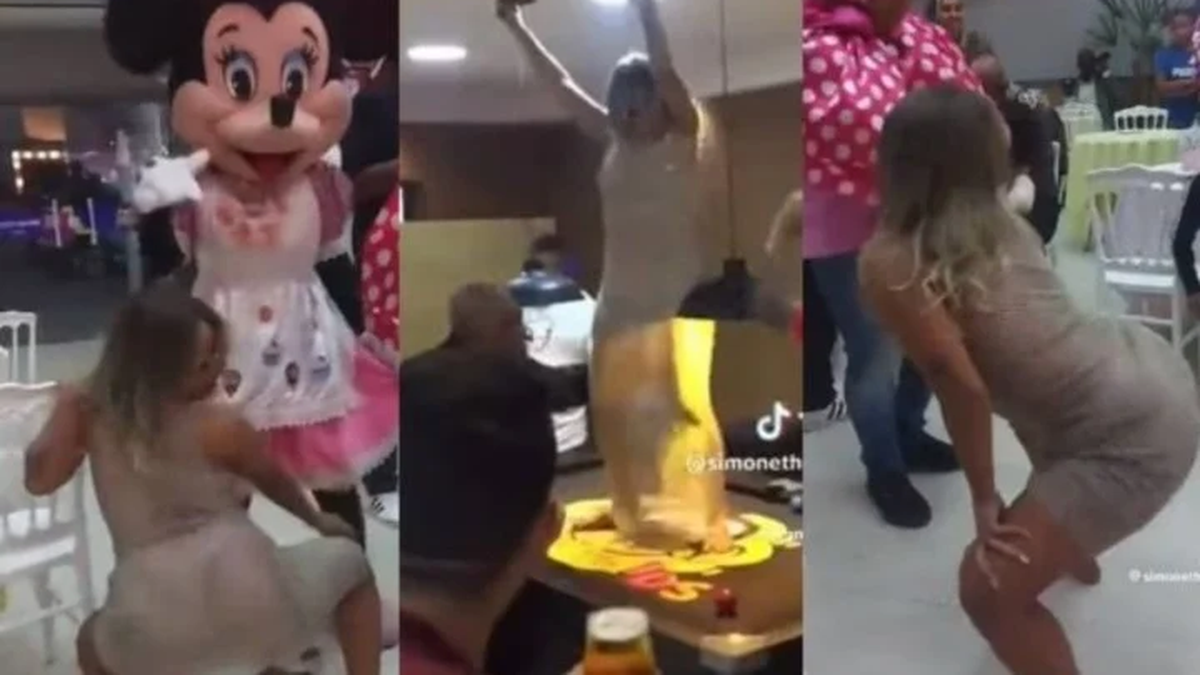 Habló la madre que hizo un baile hot y le arruinó el cumpleaños a su pequeña hija&nbsp;