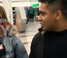 El extraño gesto de la China Suárez al llegar a la Argentina que no pasó desapercibido