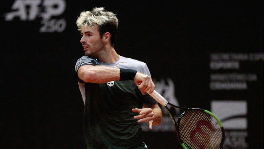 ATP 250 de Sao Paulo: Londero perdió ante Dellien en octavos de final
