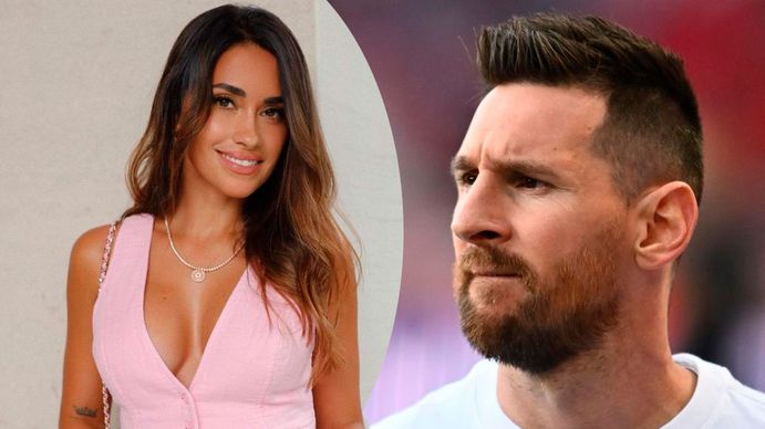 Se conocieron los tremendos mensajes que le envían hombres a Anto Roccuzzo, la mujer de Lio Messi