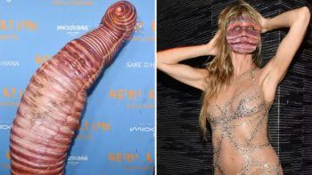 El repugnante disfraz con el que Heidi Klum volvió a coronarse como la Reina de Halloween