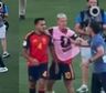 Video: el momento en que el Ratón Ayala agredió a Dani Olmo tras la final del Mundial