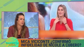 Picante cruce entre Mica Viciconte y Gege Neumann en el programa de Pampita