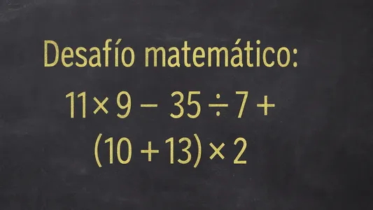 Desafío Matemático: esta cuenta pone a prueba tu lectura de signos