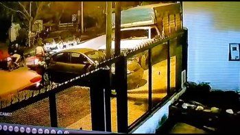 Lo iban a robar los motochorros y su Rottweiler saltó para defenderlo