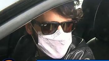 Con cara de pocos amigos, Gonzalo Heredia contó si está separado y habló de Agustina Cherri