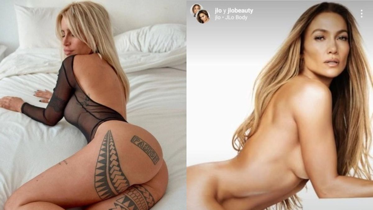 En su descargo contra Instagram desde La pu*@ ama (América TV), Florencia Peña recordó el desnudo de J Lo en la misma red social celebrado mundialmente y sin denuncia alguna. 