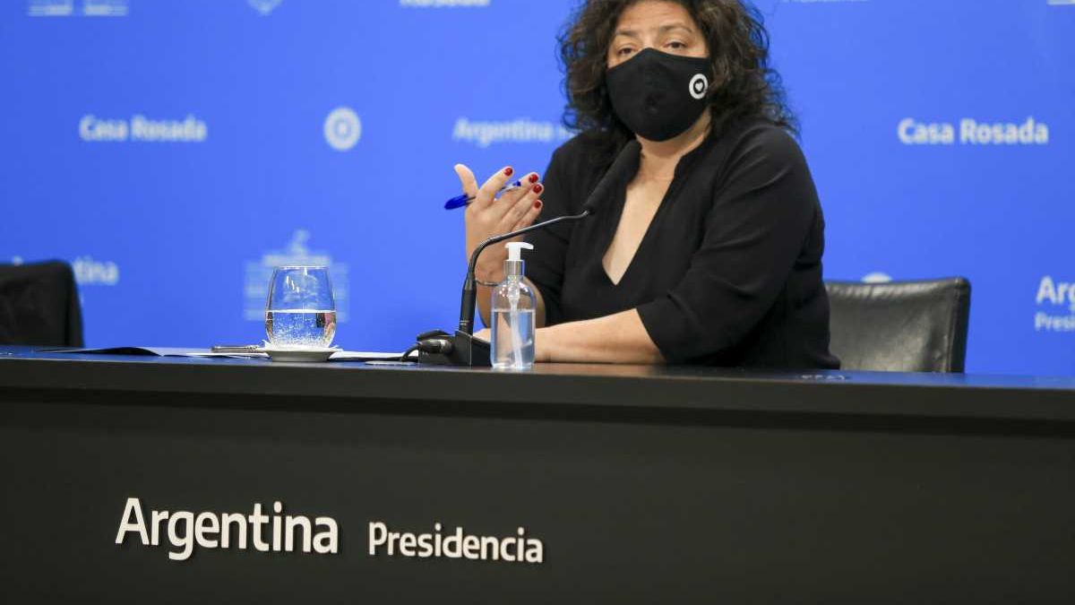 Carla Vizzotti, ministra de Salud