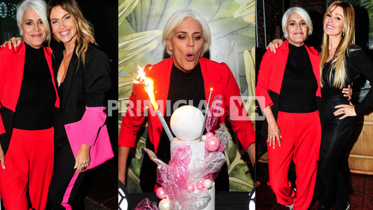 La divertida fiesta de cumpleaños de Débora DAmato rodeada de sus amigos y compañeros de A la tarde: todas las fotos