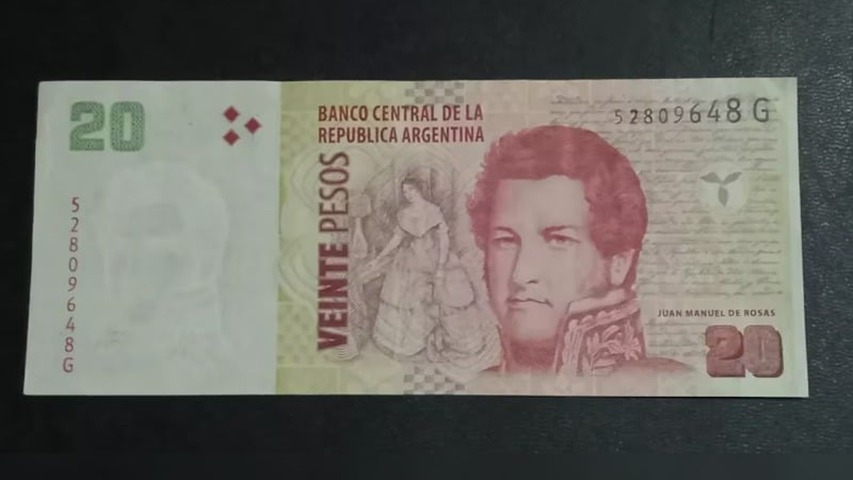 SUERTUDO PROPIETARIO: Cómo es el billete de $20 al que le pagan $80 mil por un detalle SUERTUDO PROPIETARIO: Cómo es el billete de $20 al que le pagan $80 mil por un detalle
