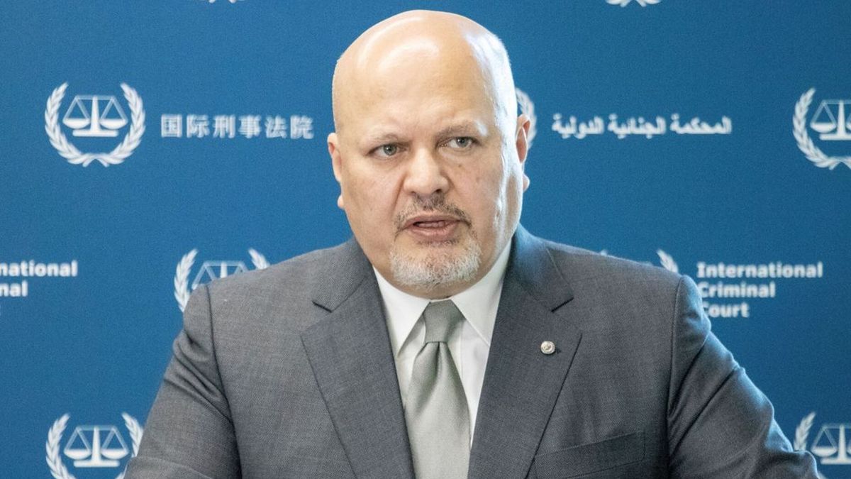 El fiscal de la CPI, Karim Khan, uno de los que puede ser sancionado por los Estados Unidos. (Foto: Gentileza BBC)