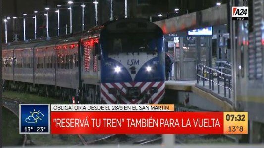 Se viene “Reserva tu tren para la vuelta a casa” desde el 28 de septiembre