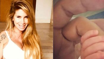 Florencia Peña y las primeras imágenes de Felipe, su primer hijo con Ramiro Ponce de León