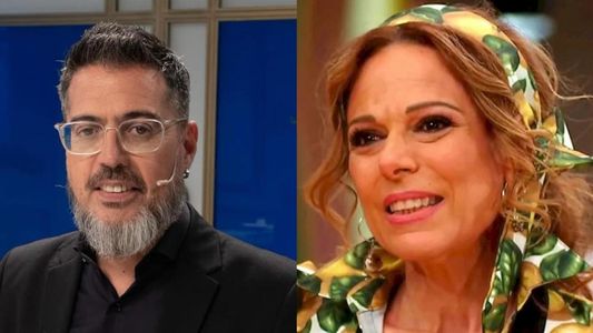 Rolando Barbano se cruzó con Iliana Calabró y tuvo una pésima actitud: el video