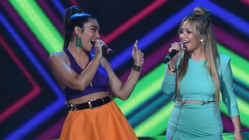 Cantando 2020: Karina La Princesita cantó junto a Ángela Leiva y Brian Lanzelotta
