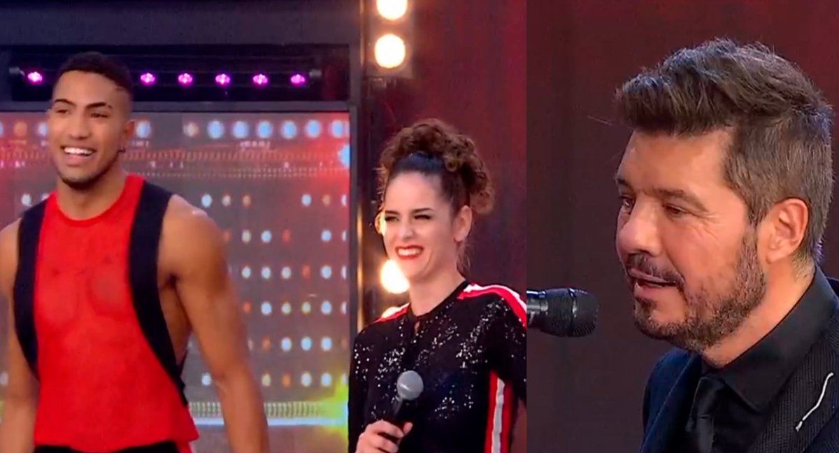 Romina Ricci le hizo un comentairo pícaro a Marcelo Tinelli sobre su bailarín