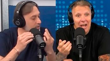 La reacción de Alejandro Fantino junto a su amigo Tronco tras su feroz pelea al aire