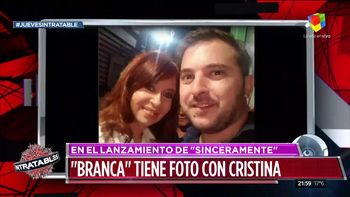 Brancatelli se sacó una foto con Cristina y contó qué le dijo la ex presidenta