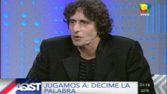 Diego Peretti jugó con Federico DElía a “Decime la palabra”