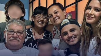 El revelador y curioso gesto que dejó la presentación de la China Suárez con la familia de Mauro Icardi