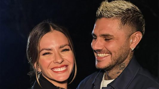 La China Suárez reapareció en las redes con Mauro Icardi y su look ochentoso causó furor