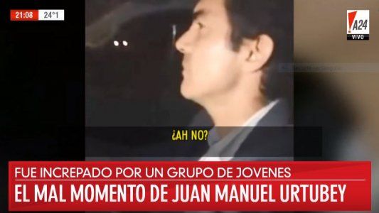 Tenso momento para Urtubey: fue increpado por un grupo de estudiantes