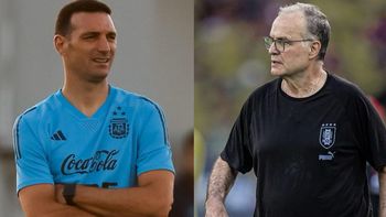 Hoy juega Argentina vs. Uruguay, y Scaloni podría alcanzar el récord de Bielsa