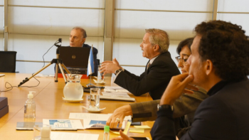 Felipe Solá llevó tranquilidad a la cadena agroindustrial: es necesario un Mercosur fuerte