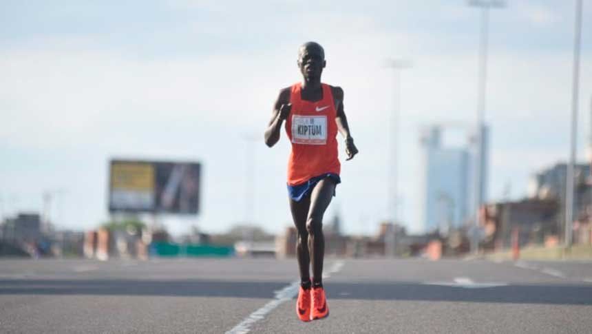 El ganador de la maratón de Buenos Aires fue el keniata Saina Kipkemboi
