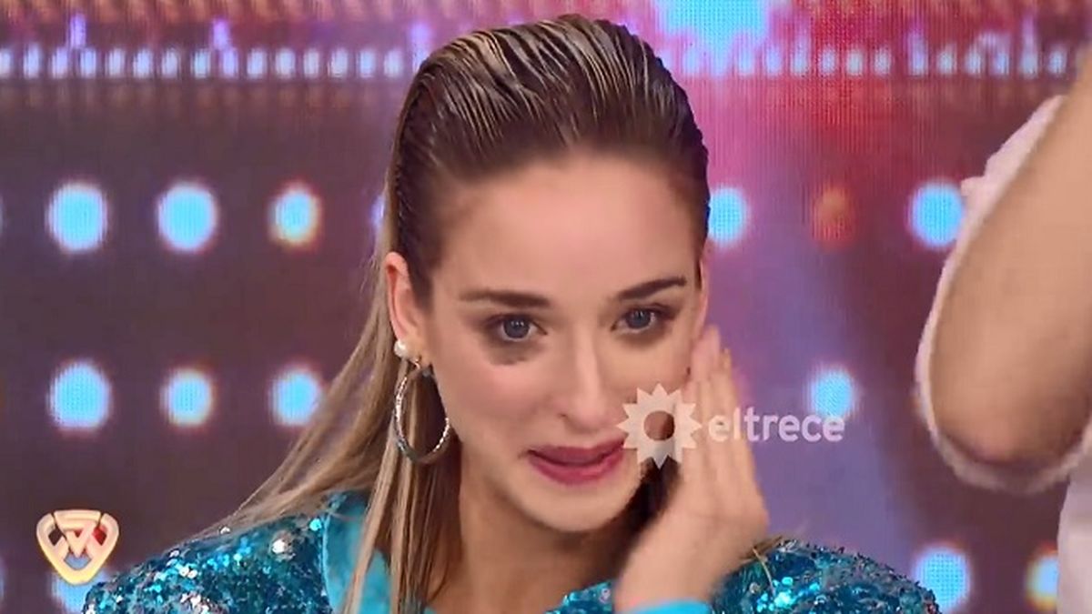 Loli, la bailarina del staff de ShowMatch que resultó elegida para acompañar en la pista de baile a Agustín Barajas, el novio español de Hernán Piquín, que se suma al concurso. 