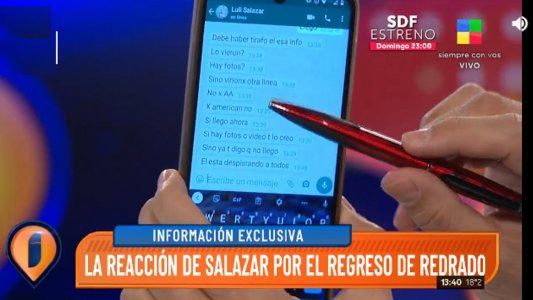 Martín Redrado llegó a la Argentina: la reacción de Salazar
