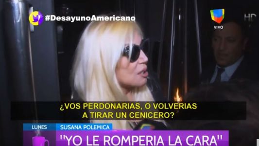 Susana Giménez y una polémica opinión del escándalo de Granata- Squarzon