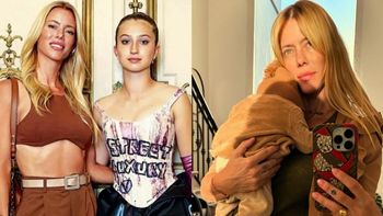 La tierna foto que compartió Nicole Neumann de Indiana Cubero y Cruz Urcera