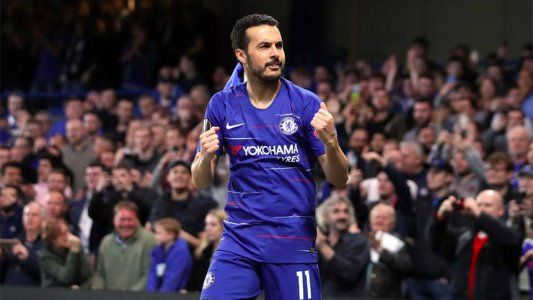 Europa League: con Higuaín en el banco, Chelsea le ganó 4-3 a Slavia Praga y es semifinalista