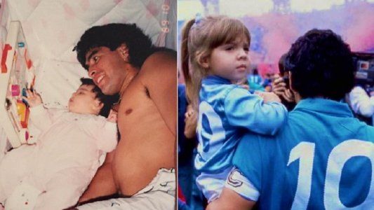 Los mensajes de Dalma y Gianinna por los 60 de Diego Maradona: Desde la cuna hasta la eternidad
