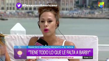 Contraataque lapidario de Barby Silenzi hacia Francisco Delgado: Es de poco hombre