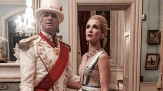 Natalia Oreiro le cumplió el sueño a un magnate ruso y fue Evita por un día