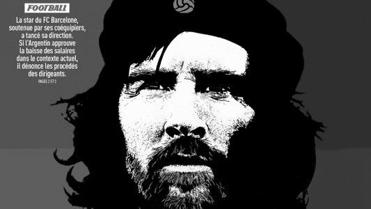 El Che del Barça: la tapa de LEquipe que compara a Messi con el líder revolucionario