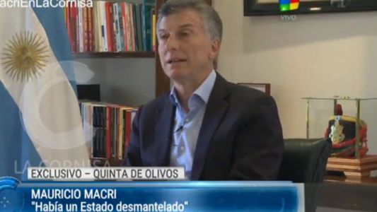 Mauricio Macri en La cornisa: Había un Estado desmantelado