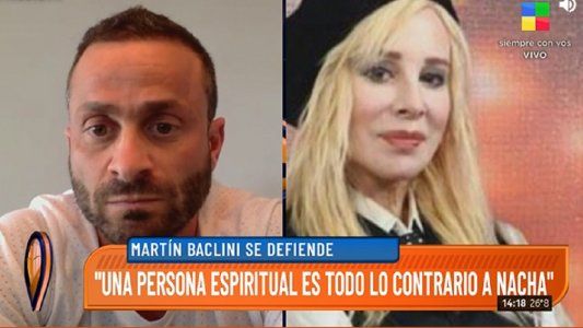 Martín Baclini: Una persona espiritual es todo lo contrario a Nacha Guevara