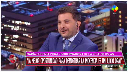 Así fue el último gran round entre Diego Brancatelli y María Eugenia Vidal en Intratables