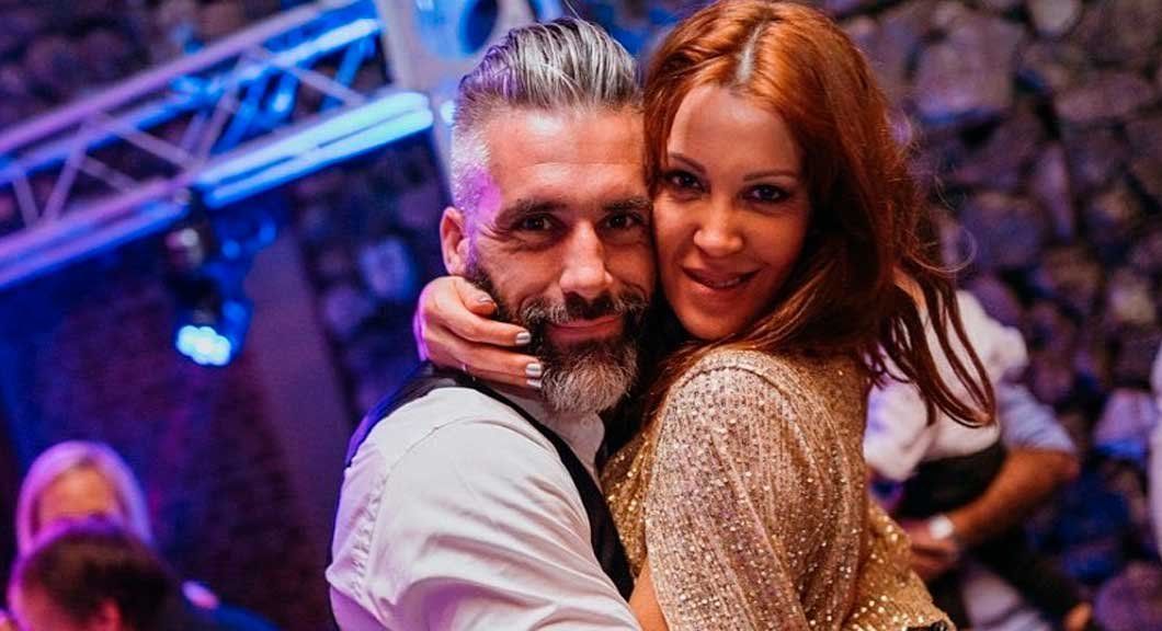 Apareció el ex marido de la tercera en discordia entre Miriam Lanzoni y Christian Halbinger