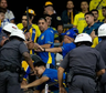 Graves incidentes en Brasil: la Policía reprimió a hinchas de Rosario Central y hay nueve detenidos