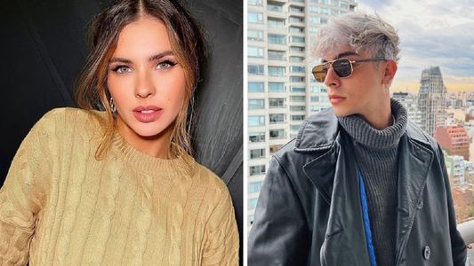 La China Suárez y Rusherking, románticos a la distancia